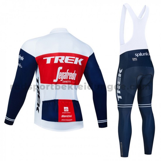 Radtrikot Langarm + Trägerhose Lange 2020 Trek-Segafredo M001