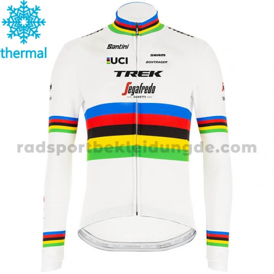 2020 Trek-Segafredo UCI World Champion Radtrikot (Winter Thermal Fleece) M001