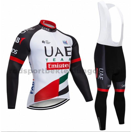 Radtrikot Langarm + Trägerhose Lange 2018 Team UAE M001