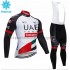 Radtrikot Langarm + Trägerhose Lange 2018 Team UAE Winter Thermal Fleece M001