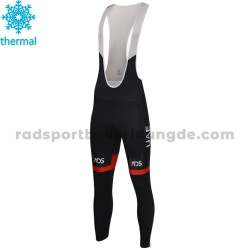 2018 Team UAE Trägerhose Lange (Winter Thermal Fleece) M001