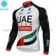 2018 Team UAE Radtrikot (Winter Thermal Fleece) M001