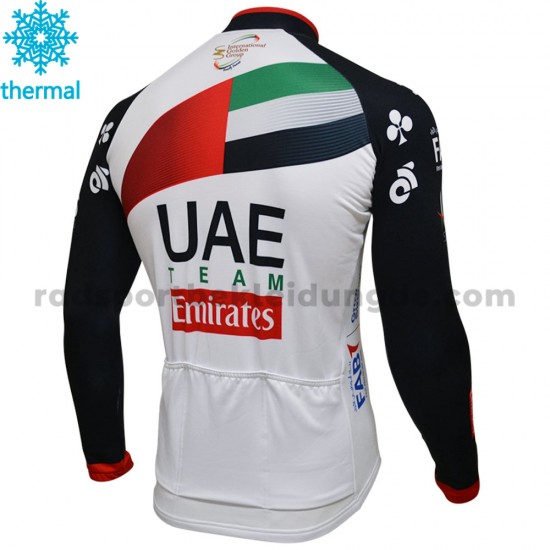2018 Team UAE Radtrikot (Winter Thermal Fleece) M001