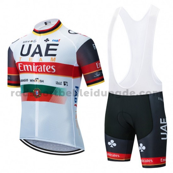 Fahrradtrikot +Trägershort 2021 UAE Team Emirates M001