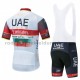 Fahrradtrikot +Trägershort 2021 UAE Team Emirates M001