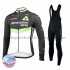 Radtrikot Langarm + Trägerhose Lange 2017 Dimension Data Frauen Winter Thermal Fleece M001