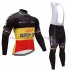 Radtrikot Langarm + Trägerhose Lange 2017 Quick-Step Floors Frauen M002