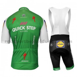 Fahrradtrikot +Trägershort 2017 Quick-Step Floors Frauen M002