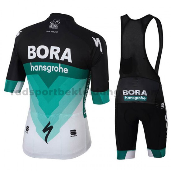 Fahrradtrikot +Trägershort 2018 Bora Hansgrohe Frauen M001