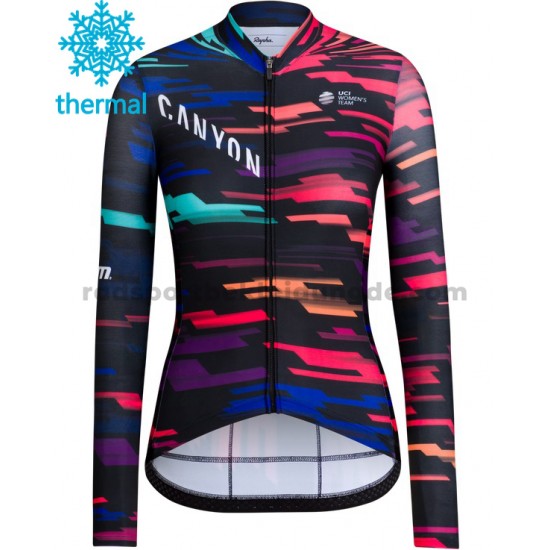 2018 Canyon–SRAM Frauen Radtrikot (Winter Thermal Fleece) M001