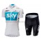 Fahrradtrikot + Radhose 2018 Team Sky Frauen M001