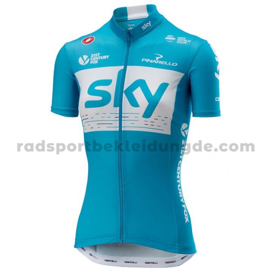 2018 Team Sky Frauen Radtrikot (kurzarm) M002