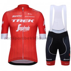 Fahrradtrikot +Trägershort 2018 Trek-Segafredo Frauen M001