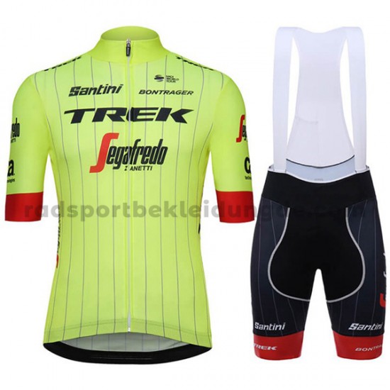 Fahrradtrikot +Trägershort 2018 Trek-Segafredo Frauen M002