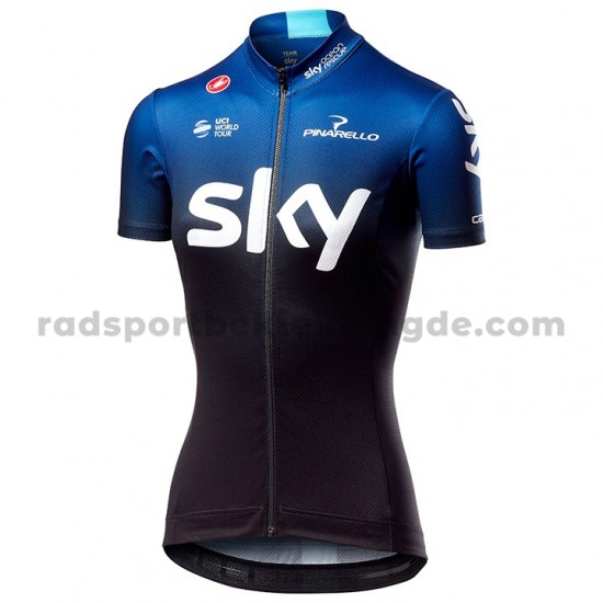 2019 Team Sky Frauen Radtrikot (kurzarm) M001