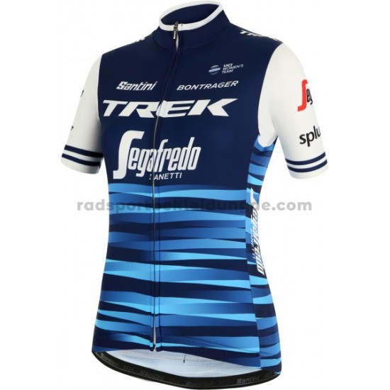 Fahrradtrikot + Radhose 2019Trek-Segafredo Frauen M003