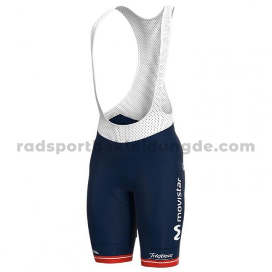 Fahrradtrikot +Trägershort 2021 Movistar Team Frauen M002