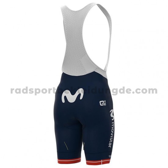 Fahrradtrikot +Trägershort 2021 Movistar Team Frauen M002
