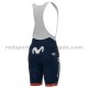 Fahrradtrikot +Trägershort 2021 Movistar Team Frauen M002
