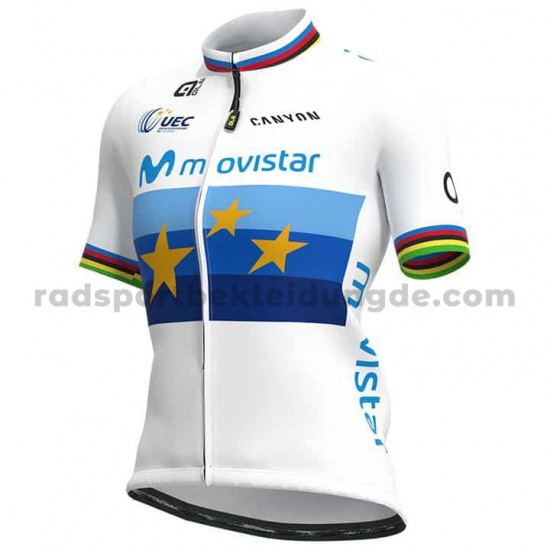 Fahrradtrikot +Trägershort 2021 Movistar Team Frauen M003