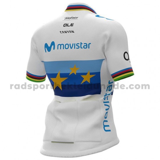 Fahrradtrikot +Trägershort 2021 Movistar Team Frauen M003