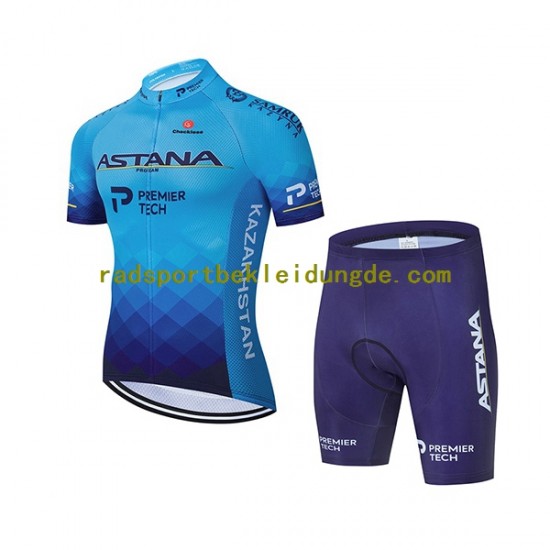 2021 Astana-Premier Tech Kinder Fahrradtrikot + Radhose N001
