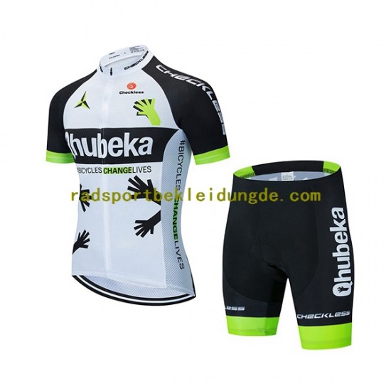 2021 Team Qhubeka Kinder Fahrradtrikot + Radhose N001
