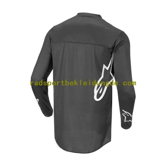 2022 ALPINESTARS RACER GRAPHITE Herren Motocross Trikot Langarm N001