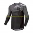 2022 Alpinestars TECHSTAR GRAPHITE Herren Motocross Trikot Langarm N001