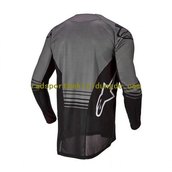 2022 Alpinestars TECHSTAR GRAPHITE Herren Motocross Trikot Langarm N001