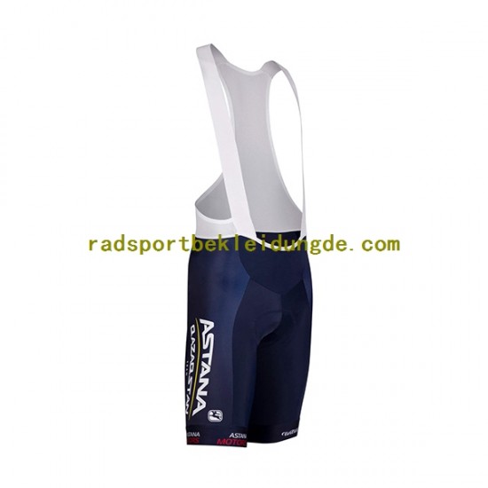 2022 Astana Qazaqstan Team Herren Trägerhose Kurze N001