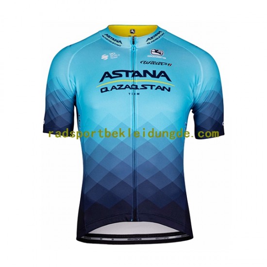2022 Astana Qazaqstan Team Herren Radtrikot (kurzarm) N001