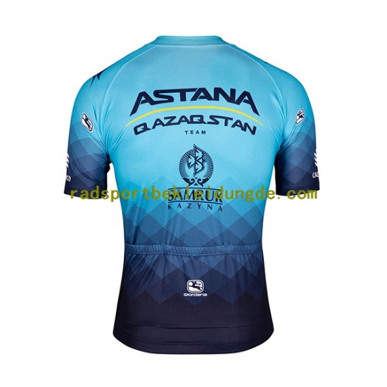 2022 Astana Qazaqstan Team Herren Radtrikot (kurzarm) N001