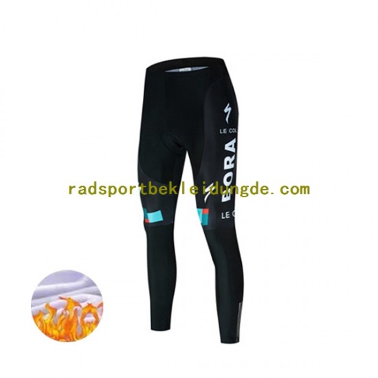 2022 Bora-Hansgrohe Herren Radhose Lange (Winter Thermal Fleece) N001