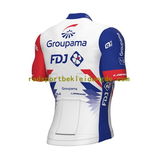 2022 Groupama-FDJ Herren Fahrradtrikot +Trägershort N001