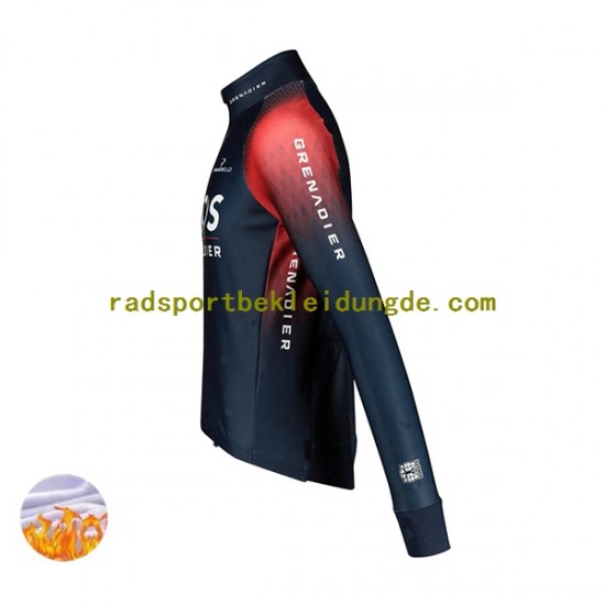 2022 Ineos Grenadiers Herren Radtrikot (Winter Thermal Fleece) N001