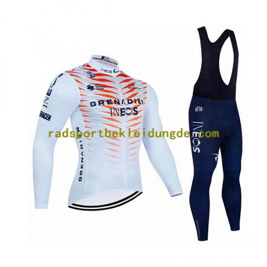 2022 Ineos Grenadiers Herren Radtrikot Langarm + Trägerhose Lange N004