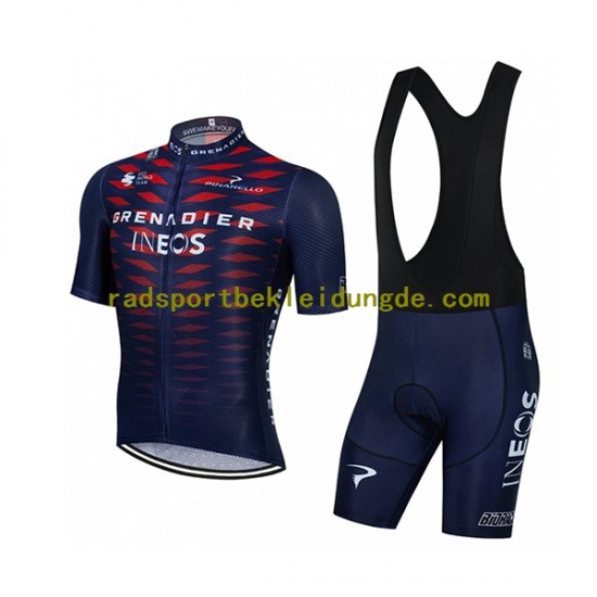 2022 Ineos Grenadiers Herren Fahrradtrikot +Trägershort N005
