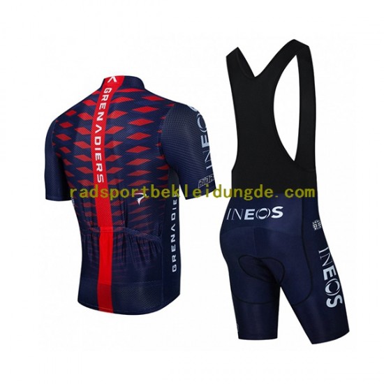 2022 Ineos Grenadiers Herren Fahrradtrikot +Trägershort N005