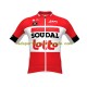 2022 Lotto Soudal Herren Fahrradtrikot +Trägershort N001