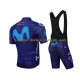 2022 Movistar Team Herren Fahrradtrikot +Trägershort N002