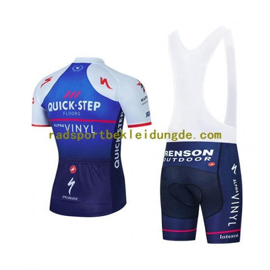 2022 Quick-Step Alpha Vinyl Team Herren Fahrradtrikot +Trägershort N001