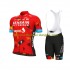 2022 Team Bahrain Victorious Herren Fahrradtrikot +Trägershort N001