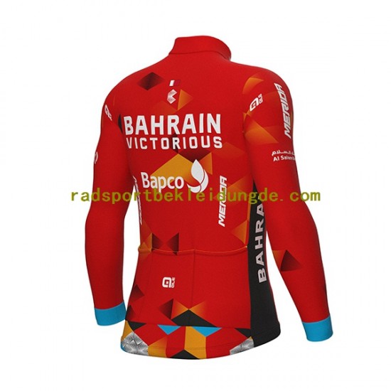 2022 Team Bahrain Victorious Herren Radtrikot (langarm) N001