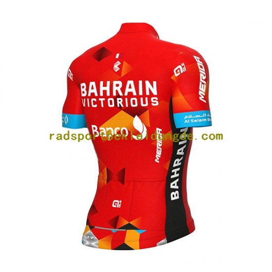 2022 Team Bahrain Victorious Herren Radtrikot (kurzarm) N001