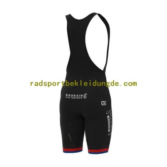 2022 Team Bahrain Victorious Herren Trägerhose Kurze N002