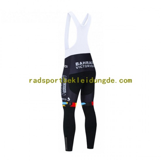 2022 Team Bahrain Victorious Herren Trägerhose Lange N002