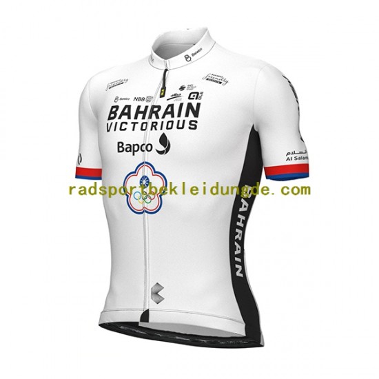 2022 Team Bahrain Victorious Herren Radtrikot (kurzarm) N002