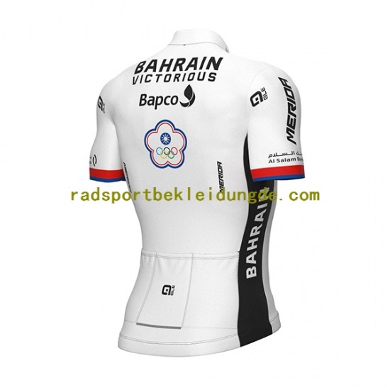 2022 Team Bahrain Victorious Herren Radtrikot (kurzarm) N002