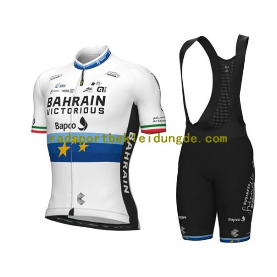 2022 Team Bahrain Victorious Herren Fahrradtrikot +Trägershort N003